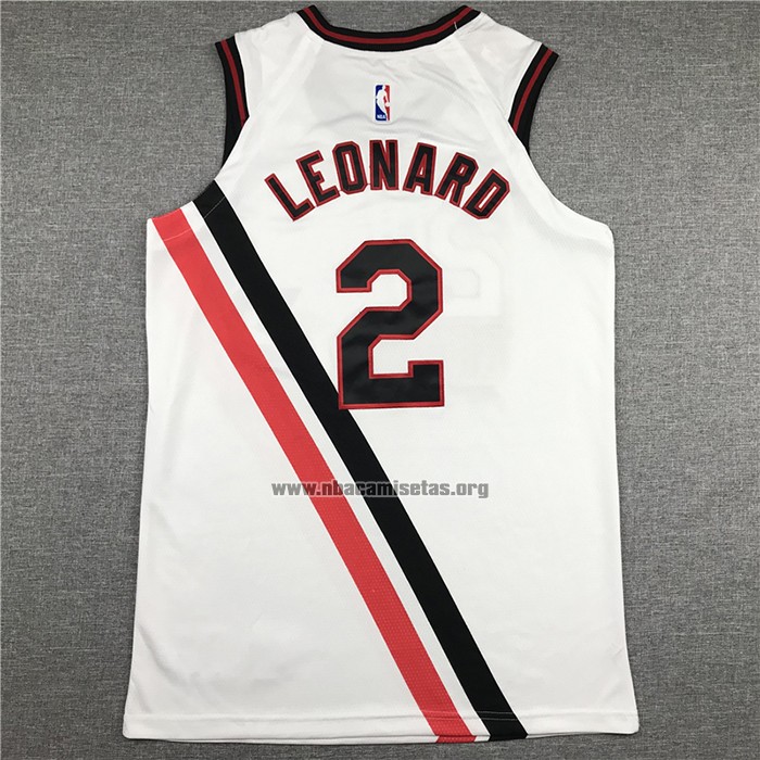 Camiseta Los Angeles Clippers Kawhi Leonard NO 2 Classic 2019-20 Blanco